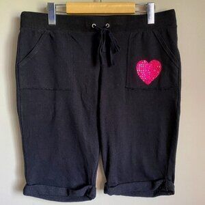 Hard Candy Women's Athletic Bermuda Shorts Size Large (11-13) Beach Festival
